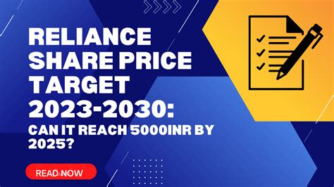 reliance share price target 2024
